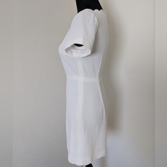 Club Monaco Scalloped Mini Dress - Picture 2 of 8